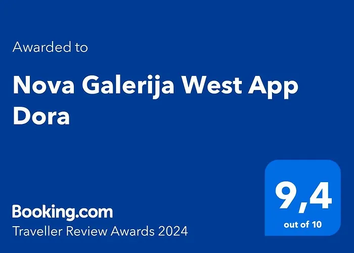 Nova Galerija West App Dora- Parking In Garage